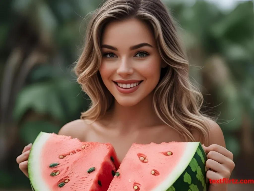 Cheesy Watermelon Pick Up Lines