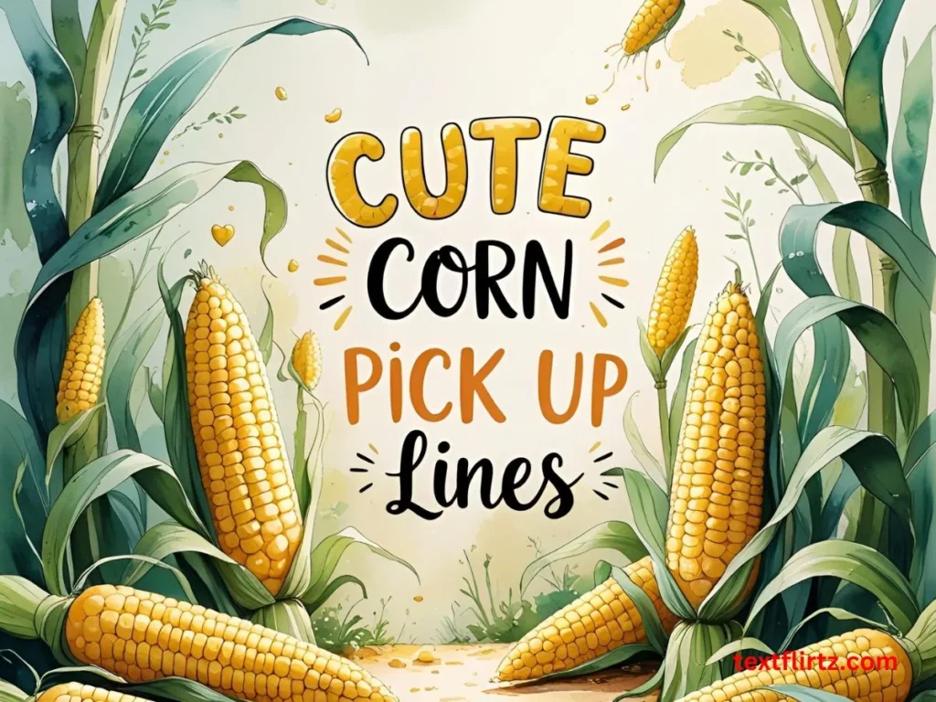 Cute Corn Pick Up Lines