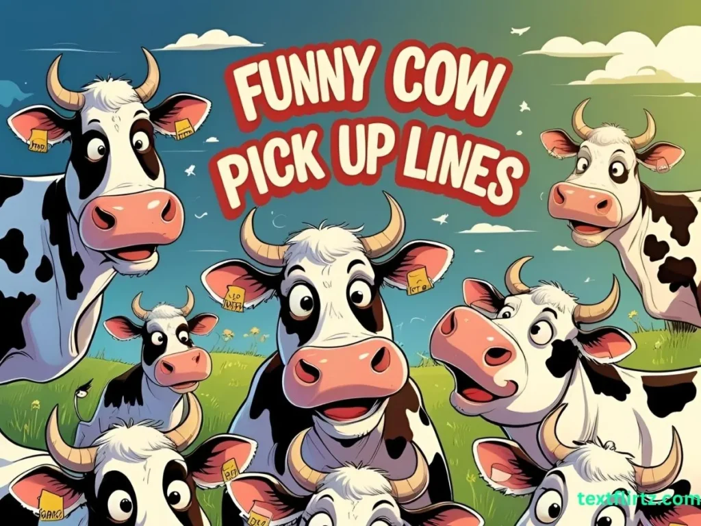 Funny Cow Pick Up Lines