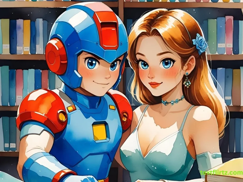 Mega Man Pick Up Lines for Nerdy Flirting