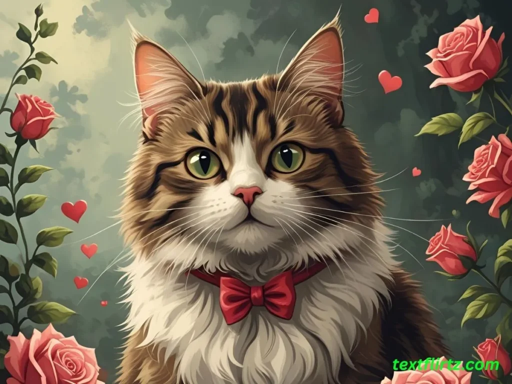 Romantic Cat Pick Up Lines