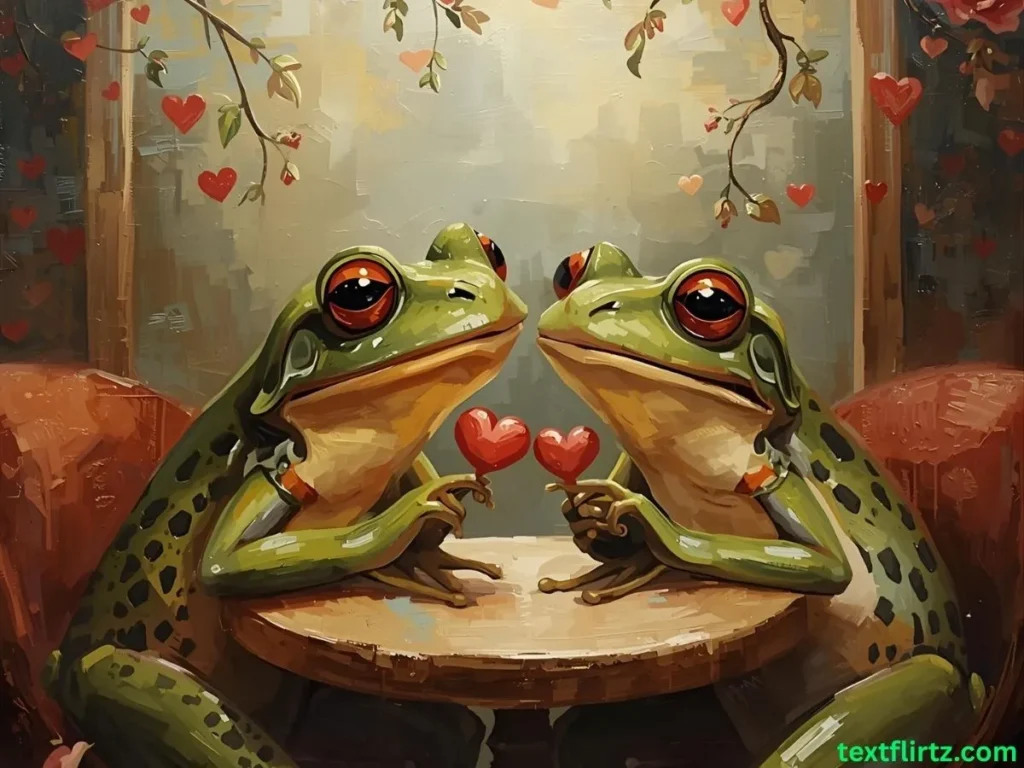 Romantic Frog Pick Up Lines