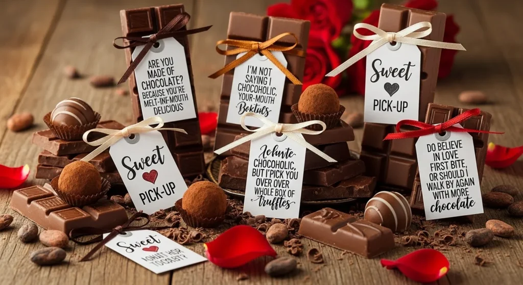 Sweet Chocolate Pick Up Lines