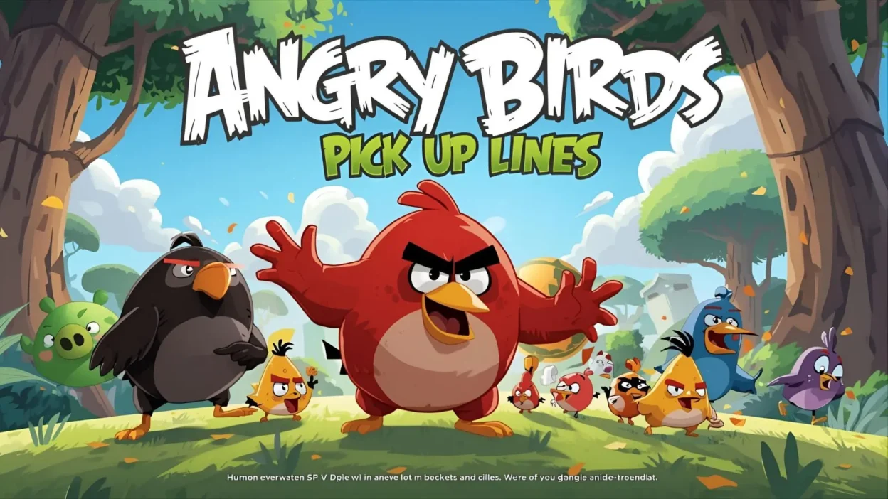 Angry Birds Pick Up Lines