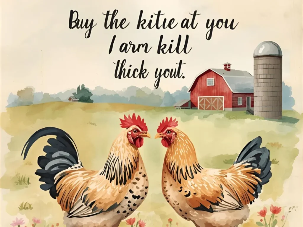 Romantic Chicken Pick Up Lines