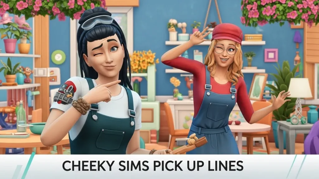 Cheeky Sims Pick Up Lines