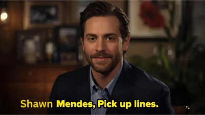 Shawn Mendes Pick Up Lines