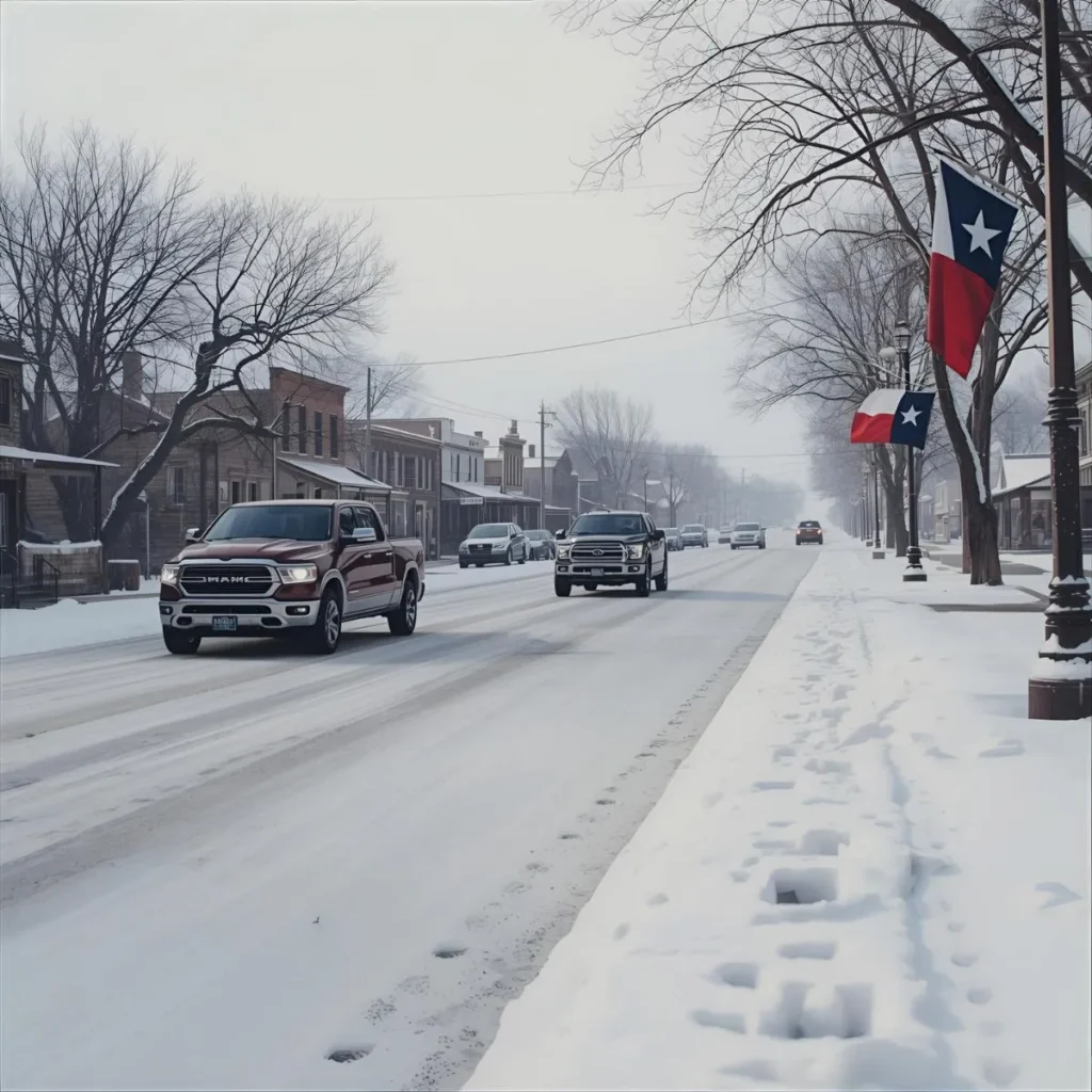 Snow in texas instagram captions
