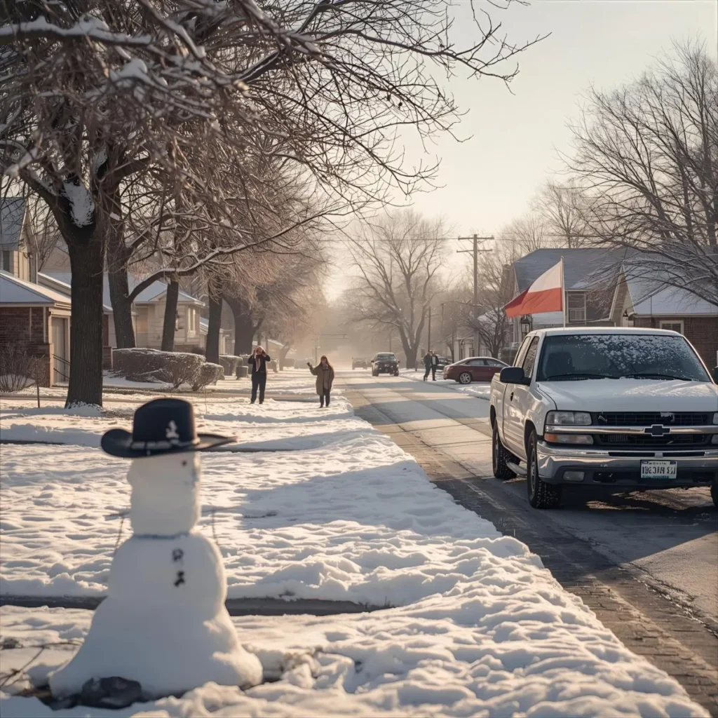 Snow in texas instagram captions