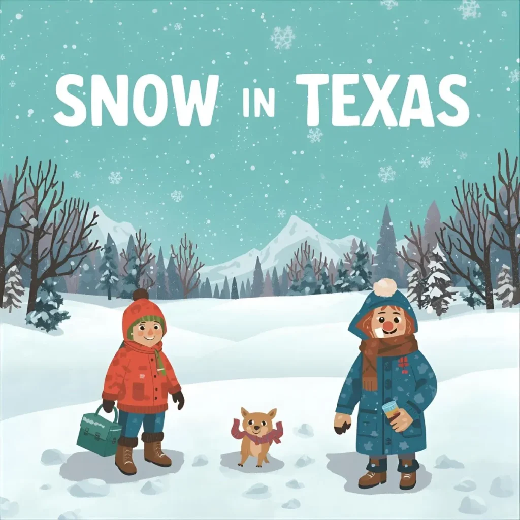 Snow in texas instagram captions