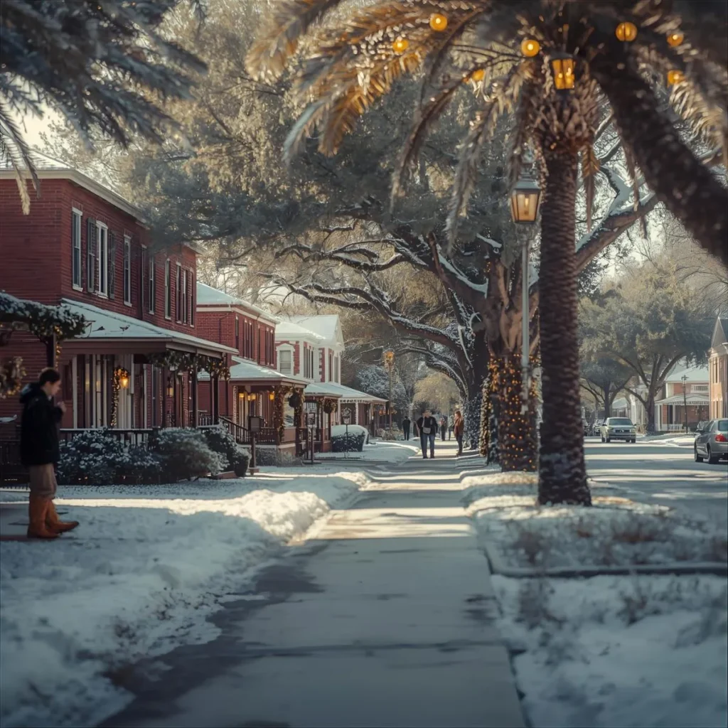 Snow in texas instagram captions