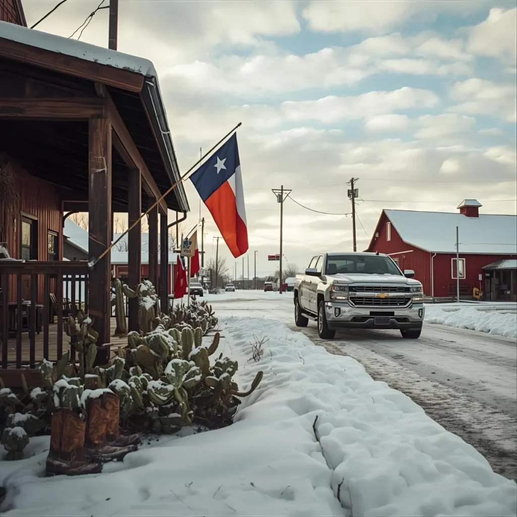 Snow in texas instagram captions