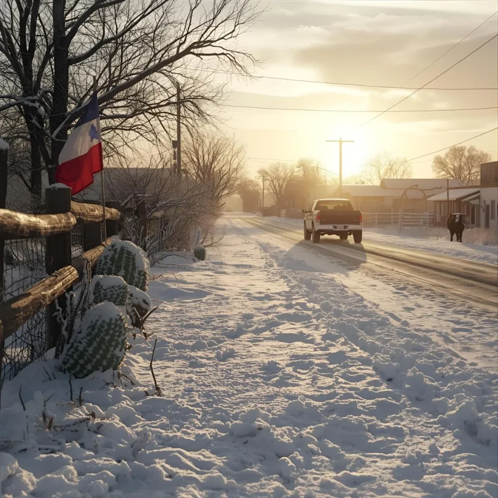 Snow in texas instagram captions