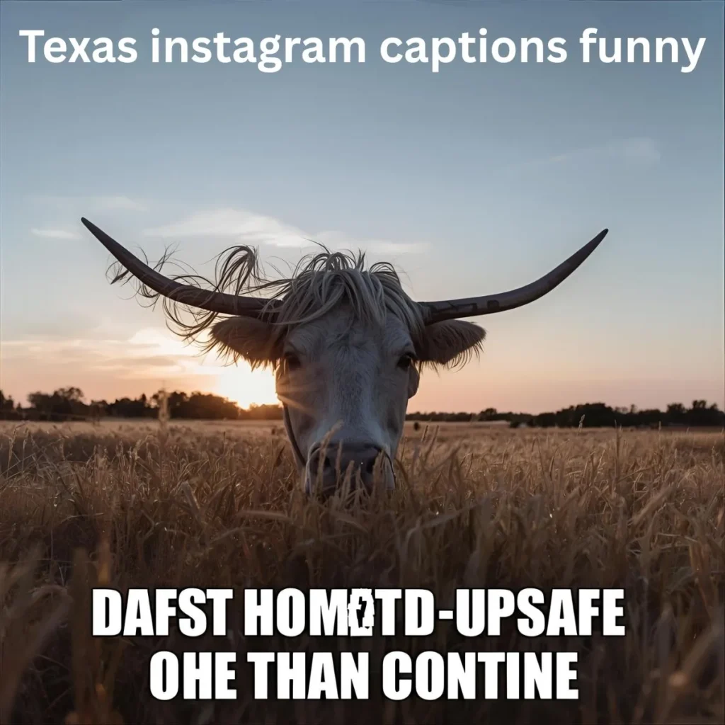 Texas instagram captions funny