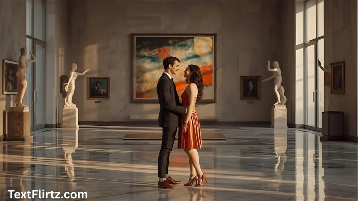 Art museum pick up lines