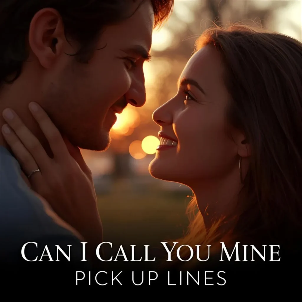Can I Call You Mine Pick Up Lines