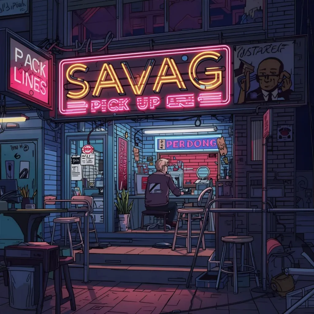 Savag Drop Pick Up Lines