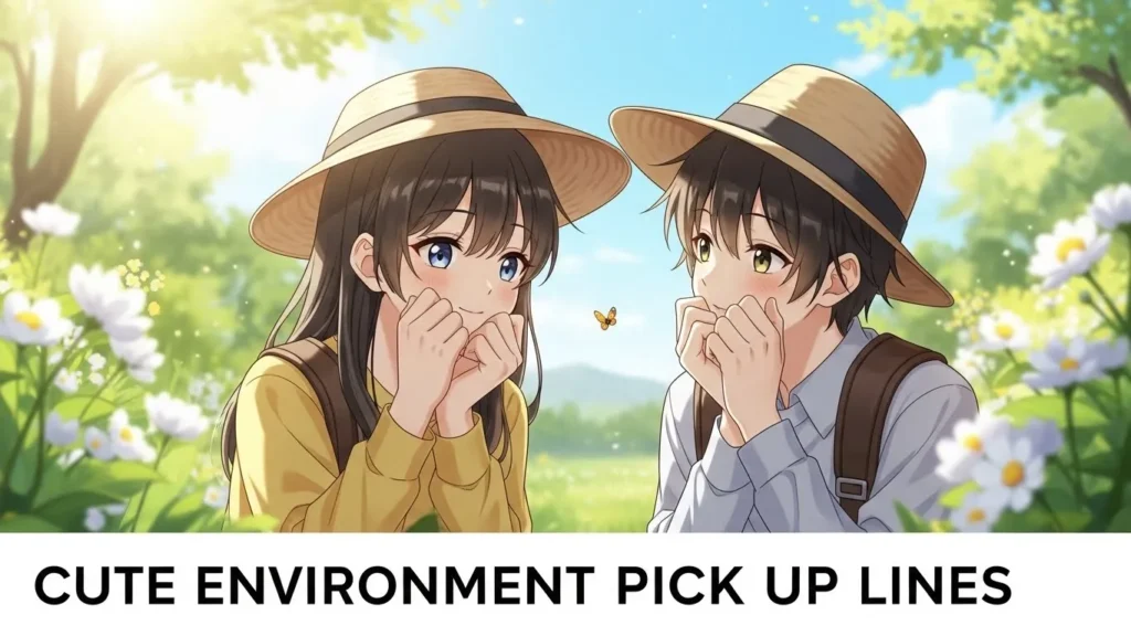 Cute Environment Pick Up Lines