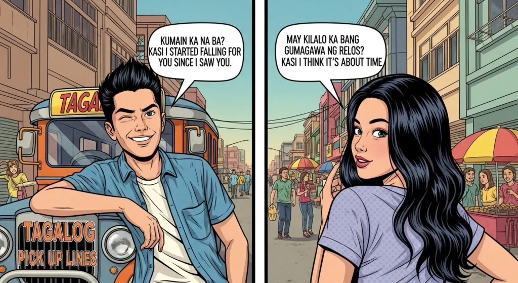 Cheeky Tagalog Pick Up Lines