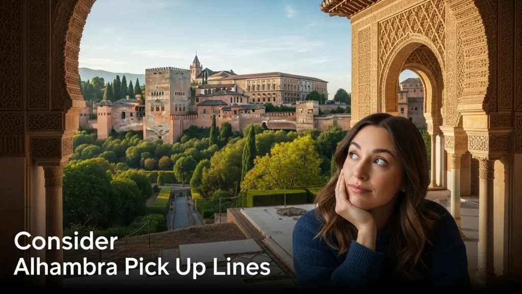 Consider Alhambra Pick Up Lines