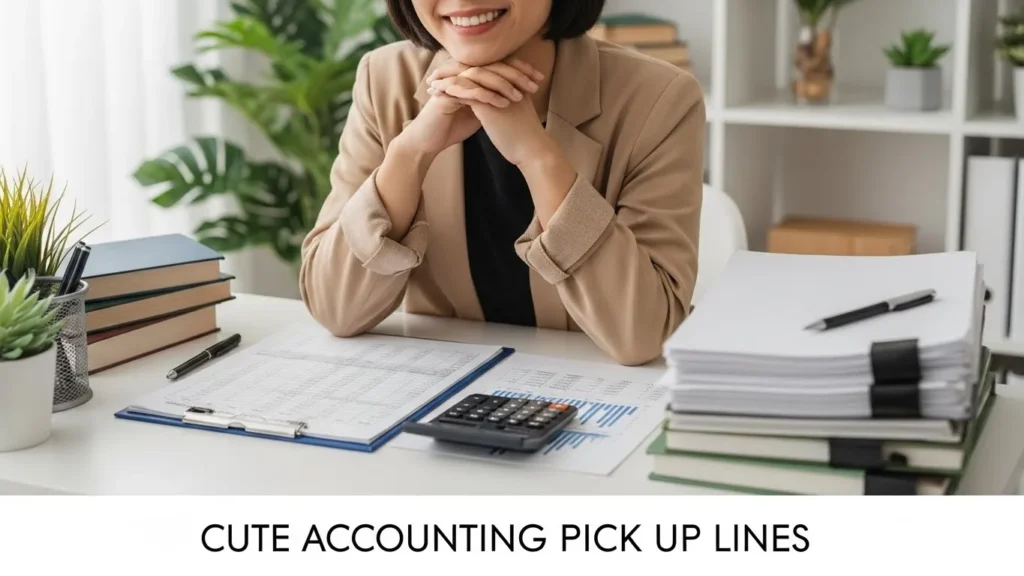 Cute Accounting Pick Up Lines