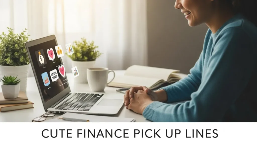 Cute Finance Pick Up Lines