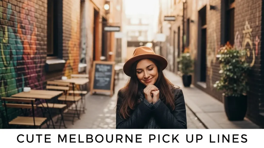 Cute Melbourne Pick Up Lines
