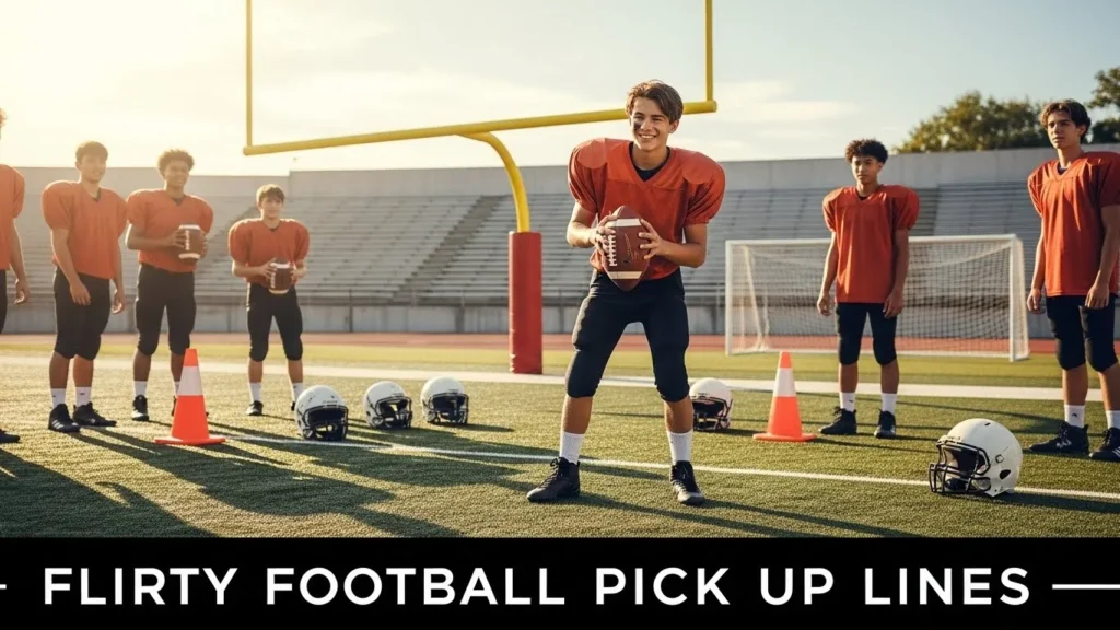 Flirty Football Pick Up Lines