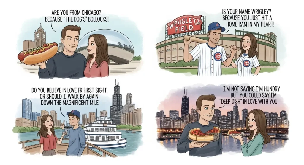 Funny Chicago Pick Up Lines