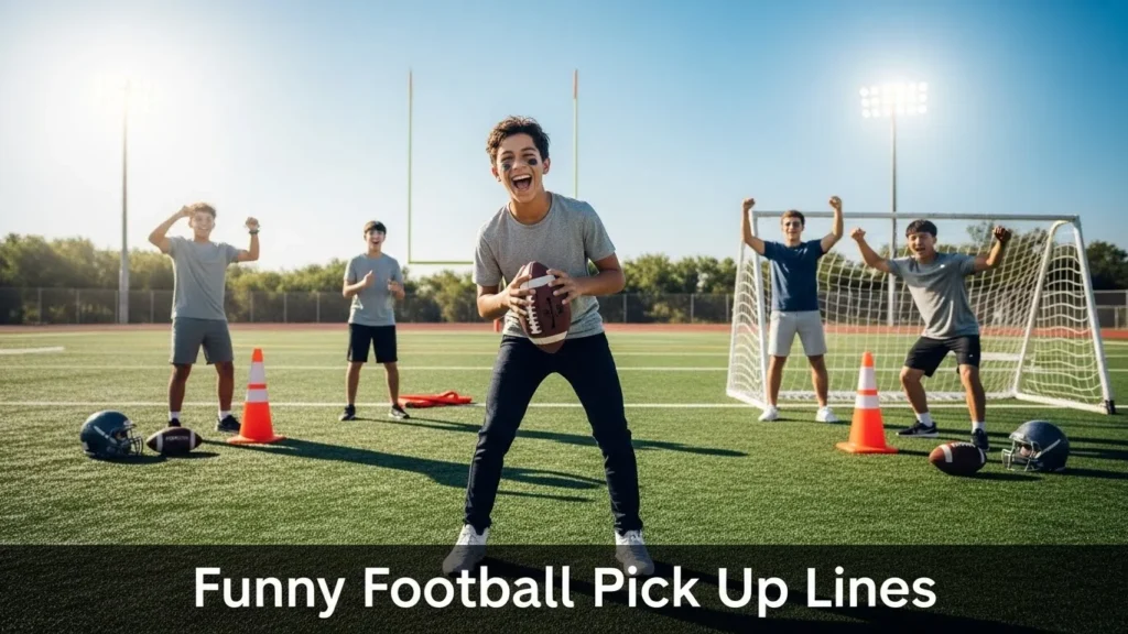 Funny Football Pick Up Lines