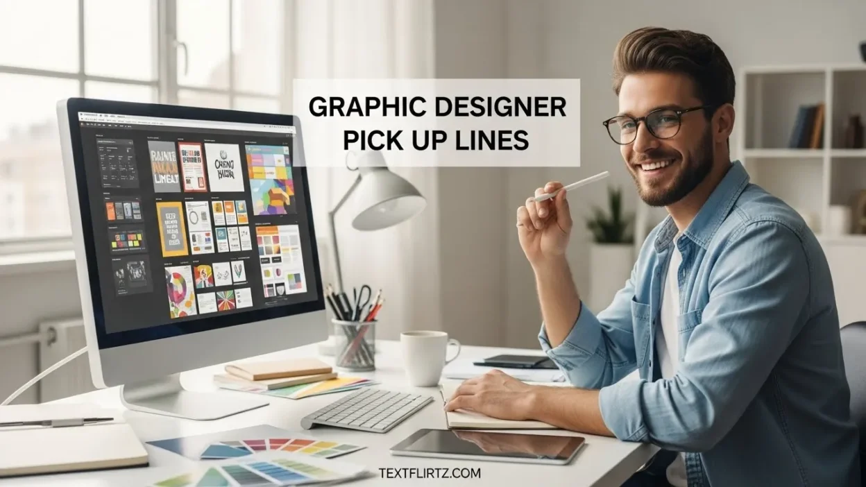 Graphic Designer Pick Up Lines