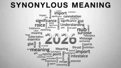 synonymous meaning