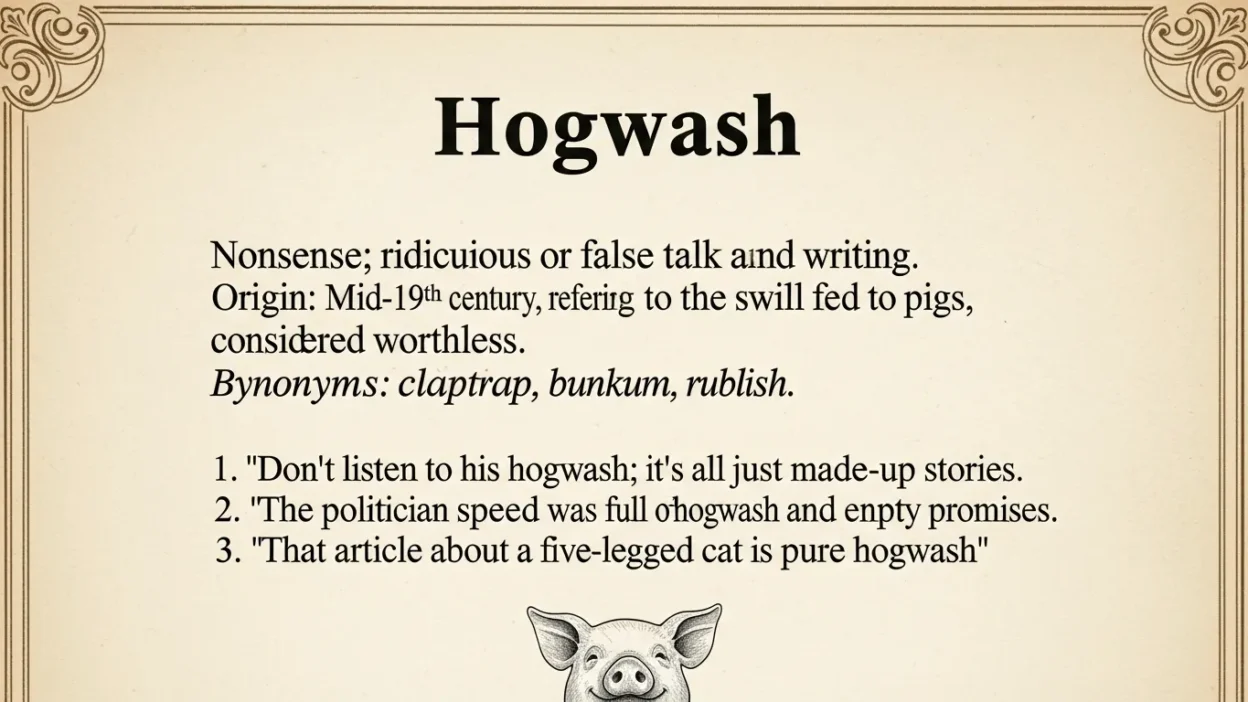 hogwash meaning