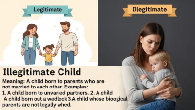 illegitimate child meaning