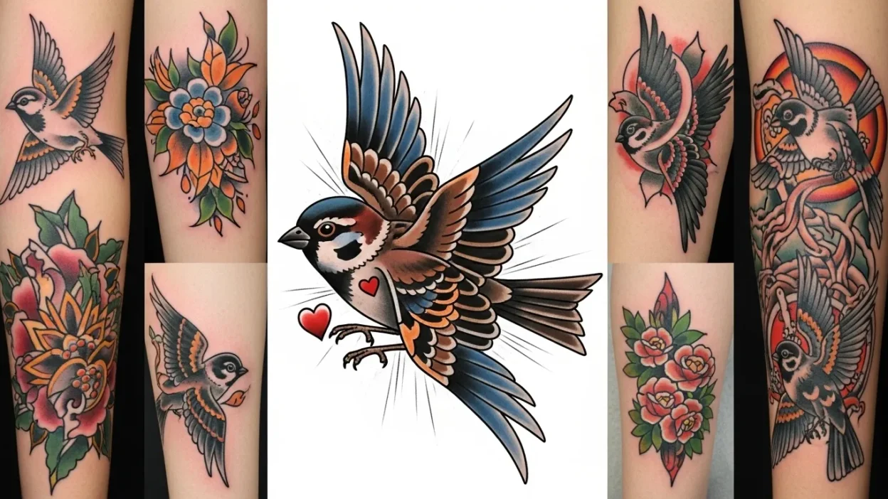 sparrow tattoo meaning
